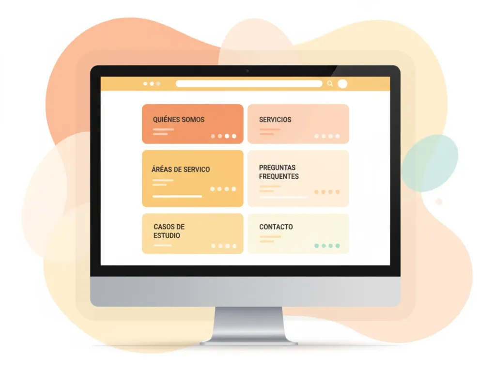 Estructura de una web optimizada para IA: páginas clave, FAQs y casos – GEO España